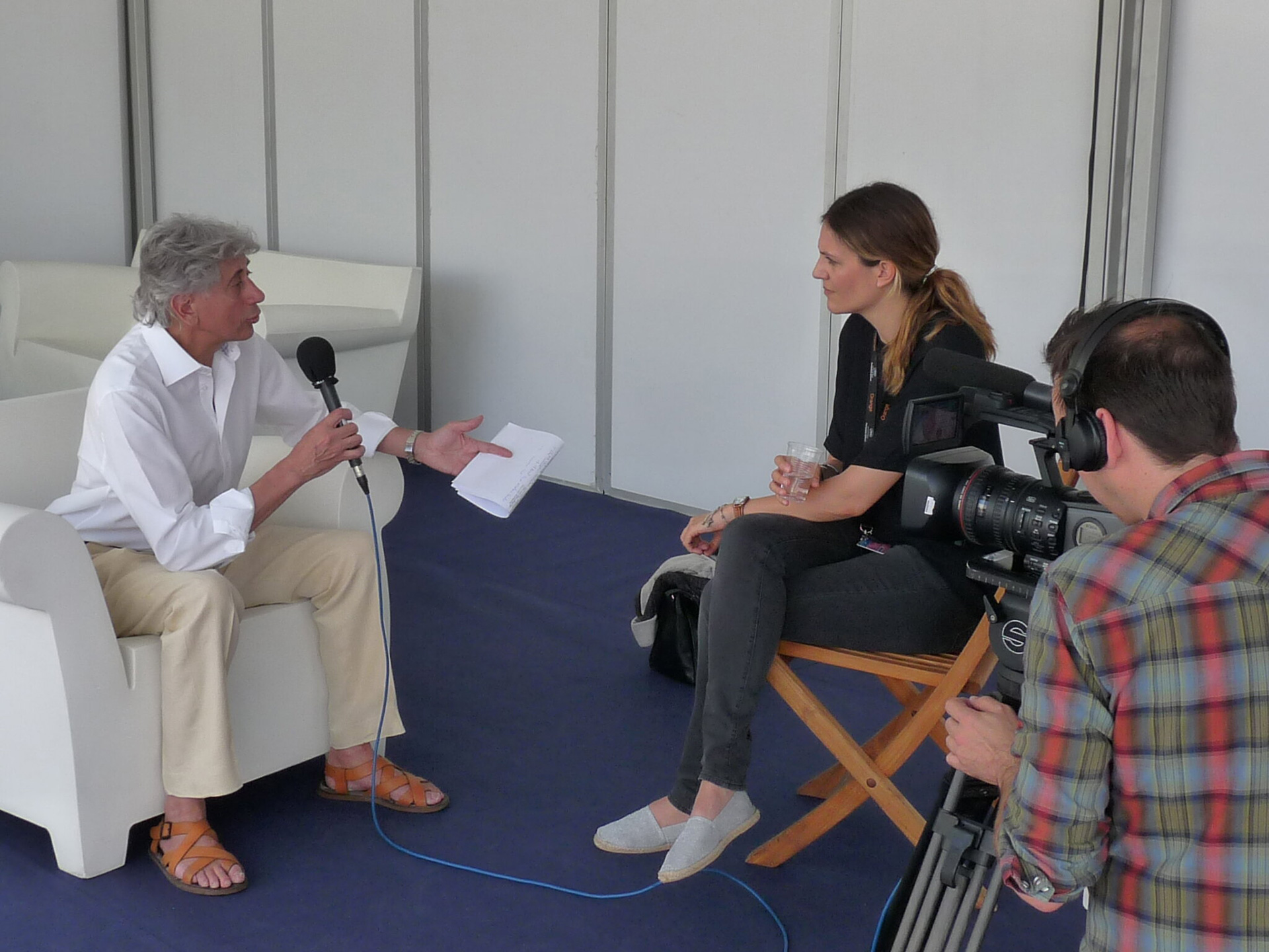 Festival de Cannes : interview with